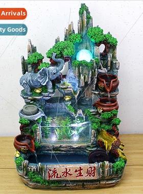 Obligatory flowing water generates wealth resin crafts wigwa