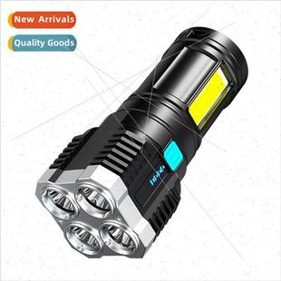 side light beads led multi flashlight strong function COB