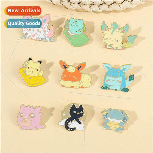 Pokémon pin cartoon anime Pokémon game console Jenny turtl