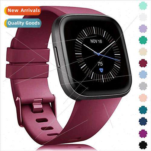 适用 fitbit versa2 silicone strap versa lite official color