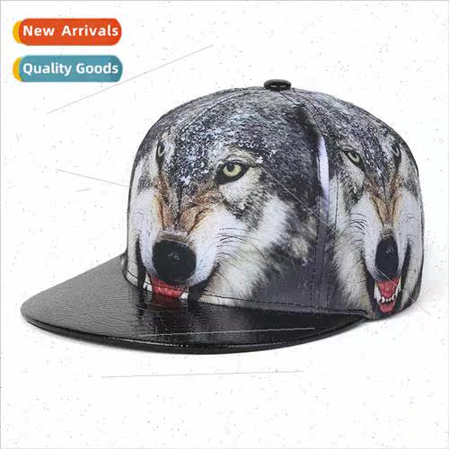 New ins men and women spring and summer wolf hip-hop flat br
