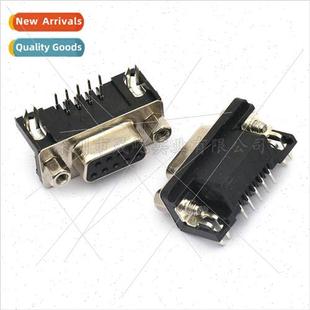 Interfa DR9 Curved Pole Pin Type Board Solder Male DB9