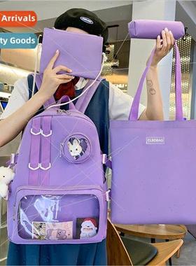 Cute fashion junior high school and high school large capaci