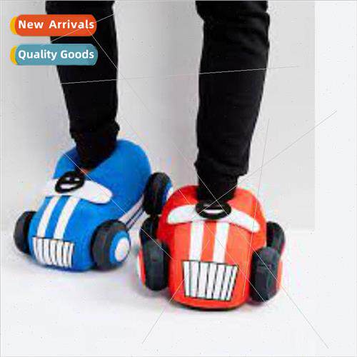 New car slippers indoor home cotton slippers car plush cotto