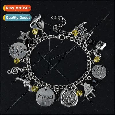Jewelry Broadway Musical Hamilton Multi-Pendant Set Bracelet