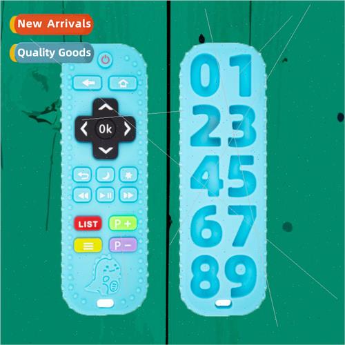 Baby silicone remote control teethers food grade 适用 6 mont