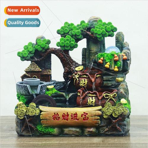 Streaming water 适用tune ornament into the treasure desktop