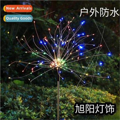 Solar Fireworks ghts Decoration ghts String Plug In Ground F