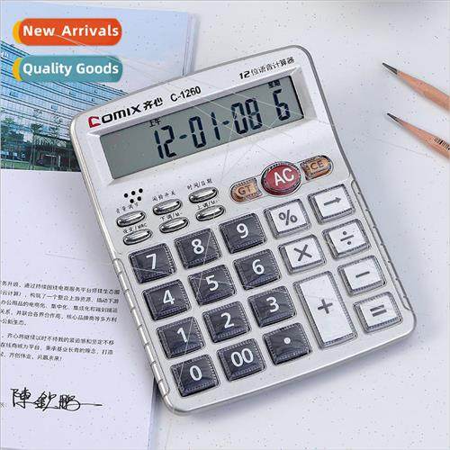 Business Office Voice Calculator 12-digit Large Display Comp