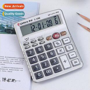 Business Office Voice Calculator 12-digit Large Display Comp
