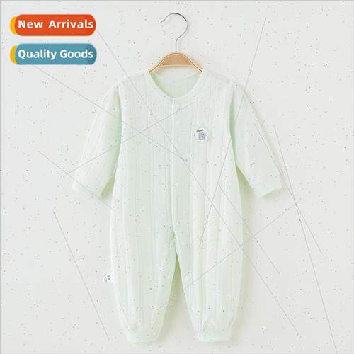 Baby onesie spring and fall thin baby clothes cotton newborn