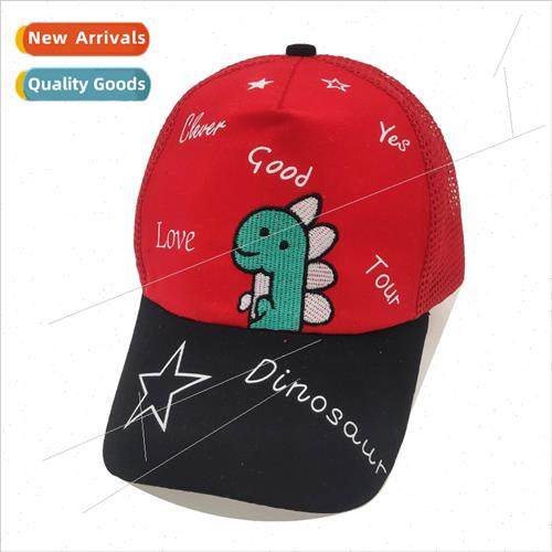 2022 new net cap summer cartoon hat cotton soft net children