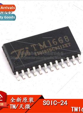 al Genuine SMT TM1668 ght Emitting Diode Display Driver Cont