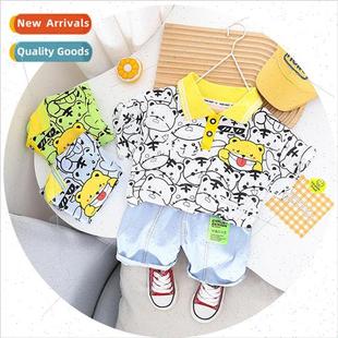 summer two clothing the Korean 2023 set Childrens piece