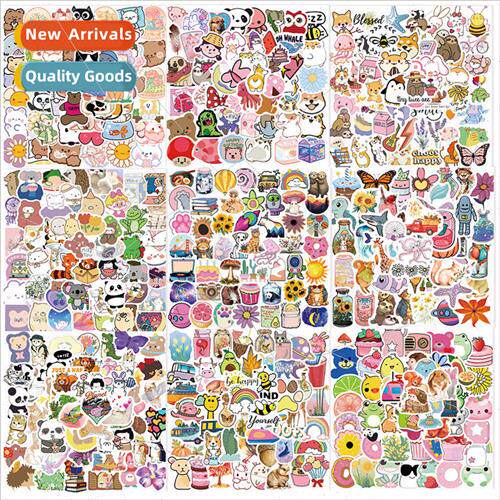 600 cartoon small fresh graffiti stickers decorative luggage