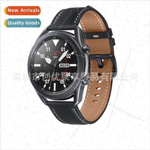 适用 samsung galaxy watch 3 6 5 head leather strap 41/45mm i