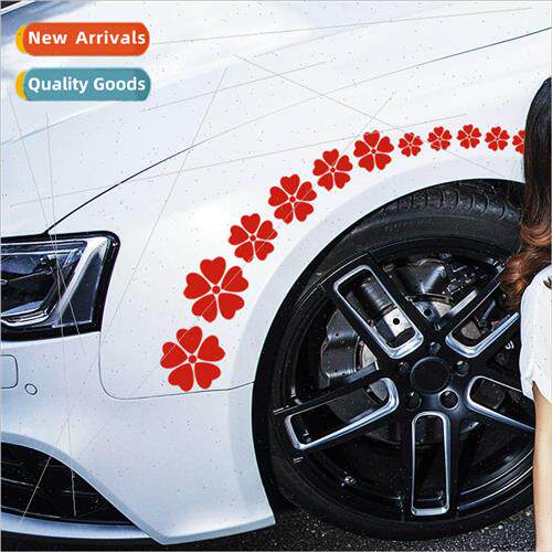 Flower car stickers to cover the scratch stickers creative p
