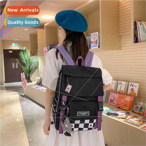 The new 2022 适用eign- leisure shoulder bag junior high scho