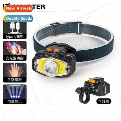 New LED strong light headlamp mini multifunctional fishing l