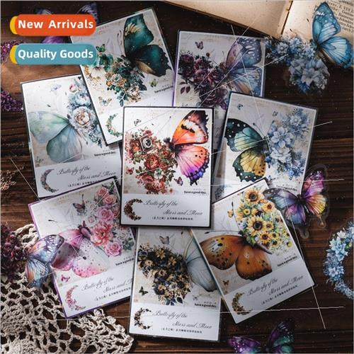 Day PET Stickers Star and Moon Butterfly Series Butterfly Pl