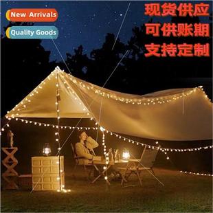 Waterproof led Solar Outdoor Orb Tent Frosted String Camping