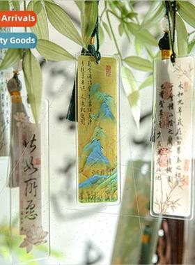 Acrylic bookmarks  Wind Resignation Dream Series Ancient Poe