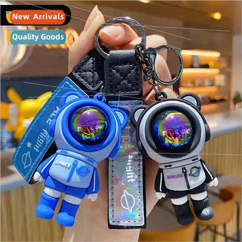 Dazzling color cosmic rambler keychain exquisite spaceman do