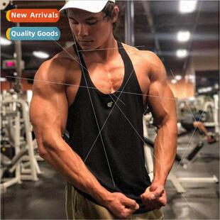 Fitness territory mens sports undershirt summer new tops run