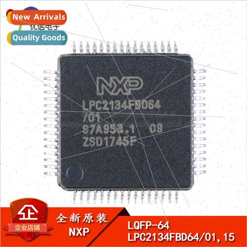 al Genuine SMT LPC2134FBD64/01 15 LQFP64 60MHz 32-bit Microc