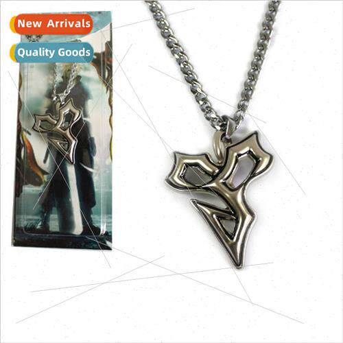 Final Fantasy Junior Dita Triangle Alloy Necklace Keychain P