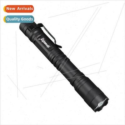 2 AA batteries LED pen clip flashlight outdoor portable pen