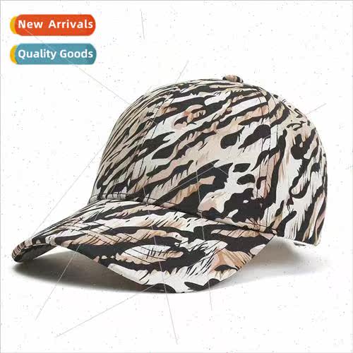 Spring and summer new outdoor sunscreen leopard print baseba