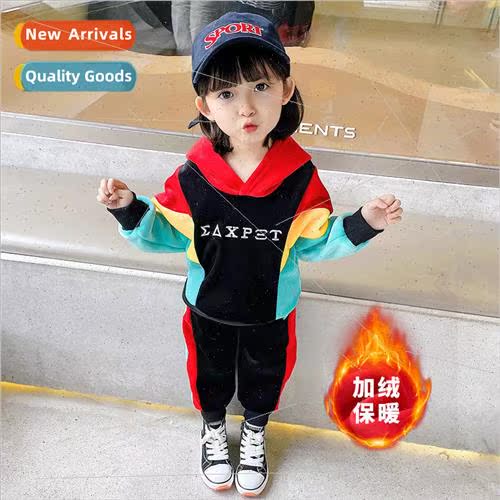2023 new childrens sportswear 适用 girls fall and winter  ch