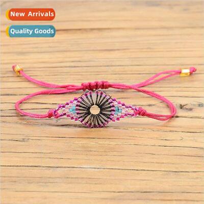 Fashion Eye Bracelet Turkish Personalized Rice Bead Weaving
