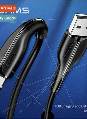 U38 适用 Apple lightning data cable Type-C universal 5A Andr