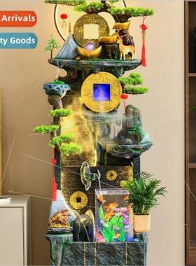 Fish tank running water ornaments circulating water car livi