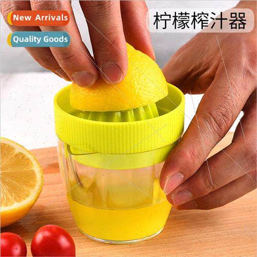 Food Plastic Manual Juice Cup Orange Juicer Home Fruit Juice