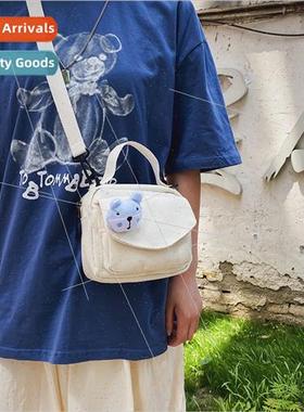 ins super fire girl canvas bag Japanese ancient sense of lit