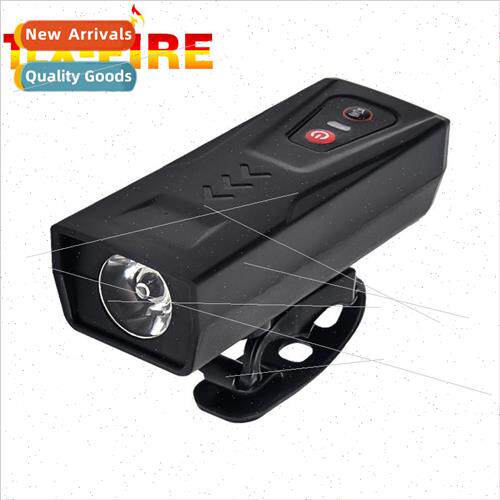 Bicycle lights new USB rechargeable wireless with horn mount