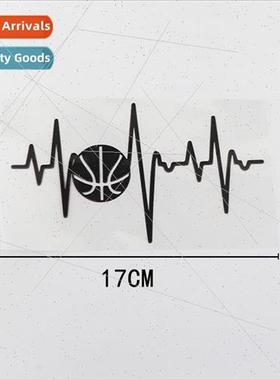 Sports cardio basketball car stickers creative sports surrou