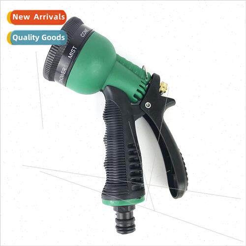 Plastic copper multifunctional water gun 7 mode car wash wat