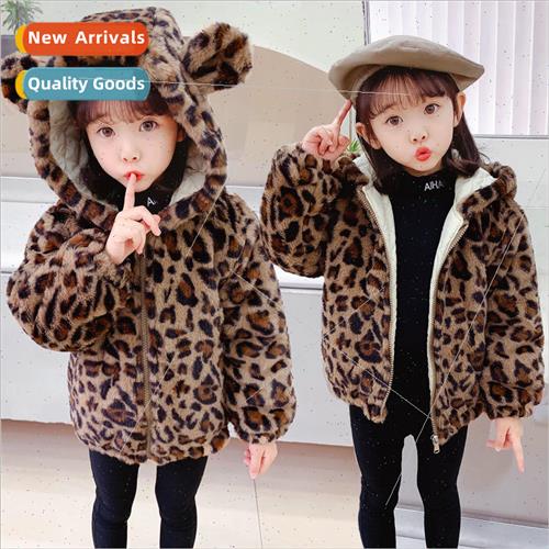 Girls coat fall and winter 2023 new baby girl Yanqi wool swe