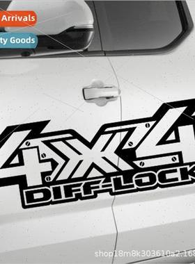 4x4 rear car sticker 4WD label off-road stickers personalize