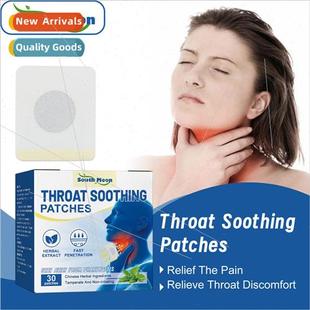 throat swe Patch Throat Relieve sore Care discom適用t