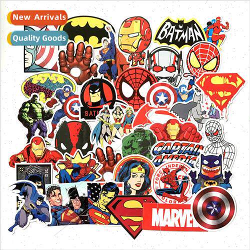 Comic book heroes series goblin tail pat sticker hot luggage