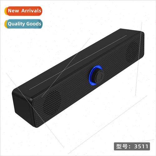 New E-3511TS Bluetooth Stereo Laptop USB Knob Wired Speaker