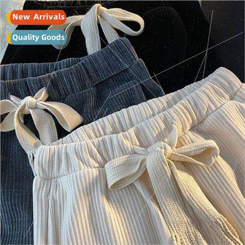 Corduroy pants mens winter new loose versatile falling sense