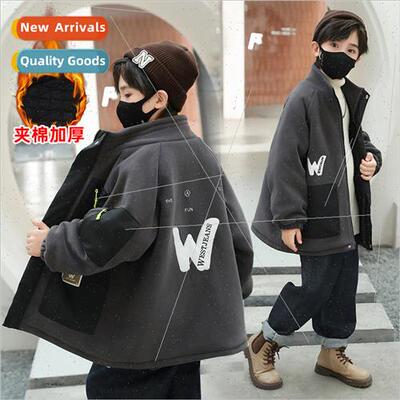 Boys jackets fall and winter childrens jacket thickened wint
