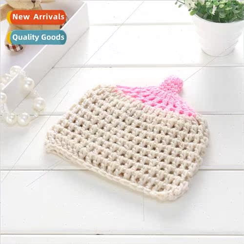 Baby supplies fetal cap Infant pure handmade wool hand hook
