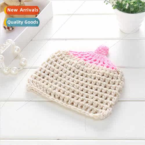 Baby supplies fetal cap Infant pure handmade wool hand hook